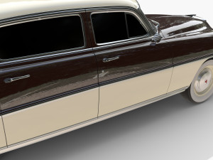 4 Door Hudson Hornet v2 3D Model