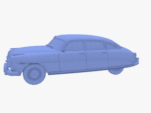4 Door Hudson Hornet v2 3D Model