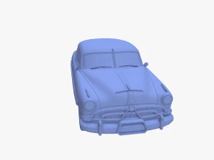 4 Door Hudson Hornet v2 3D Model