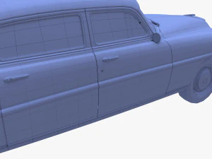 4 Door Hudson Hornet v2 3D Model