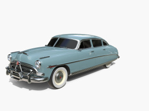 4 Door Hudson Hornet v3 3D 模型