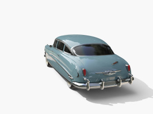 4 Door Hudson Hornet v3 3D 模型