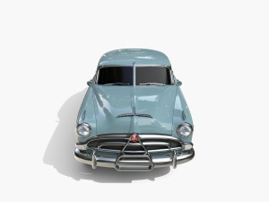 4 Door Hudson Hornet v3 3D 模型