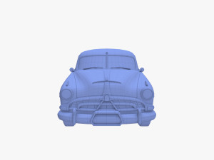 4 Door Hudson Hornet v3 3D 模型