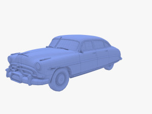 4 Door Hudson Hornet v3 3D 模型