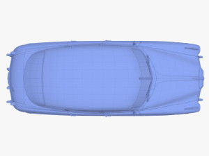 4 Door Hudson Hornet v3 3D 模型