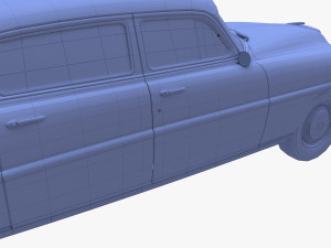 4 Door Hudson Hornet v3 3D 模型
