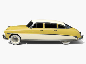 Generic 50s sedan 3D Модель