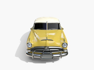 Generic 50s sedan 3D Модель