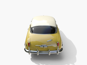 Generic 50s sedan 3D Модель