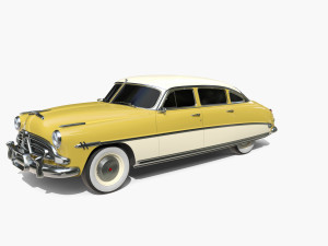 Generic 50s sedan 3D Модель
