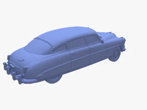 Универсальный седан 50-х годов 3D Модель