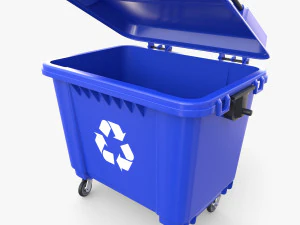 Tempat sampah v2 Model 3D