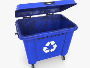 Dumpster v2 weathered Modelo 3D