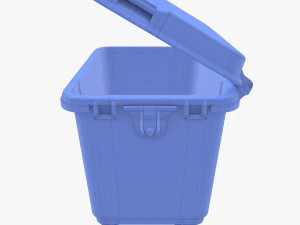 Dumpster v2 weathered 3D Model