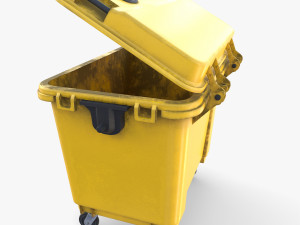 Dumpster v3 weathered 3D-Modell