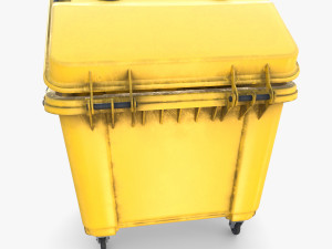 Dumpster v3 weathered 3D-Modell