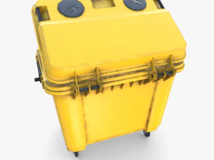 Dumpster v3 weathered 3D Model