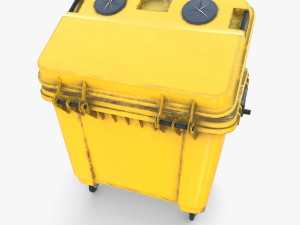 Dumpster v3 weathered 3D-Modell