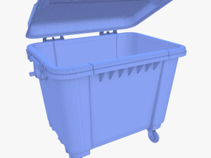 Dumpster v3 weathered 3D-Modell