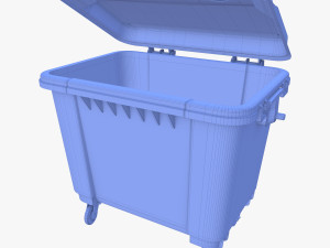 Dumpster v3 weathered 3D-Modell