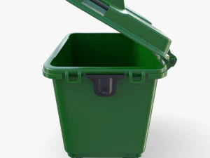 M&uuml;llcontainer v4 3D Modell