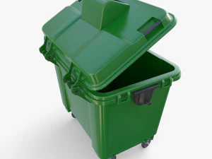 M&uuml;llcontainer v4 3D Modell