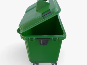 M&uuml;llcontainer v4 3D Modell