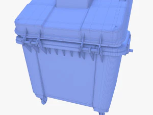 M&uuml;llcontainer v4 3D Modell