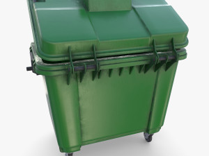 Dumpster v4 weathered Modelo 3D