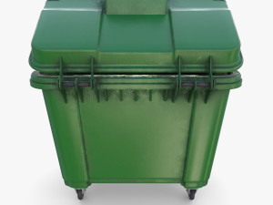 Dumpster v4 weathered Modelo 3D