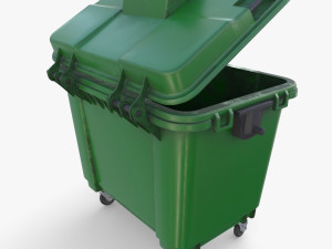 Dumpster v4 weathered Modelo 3D