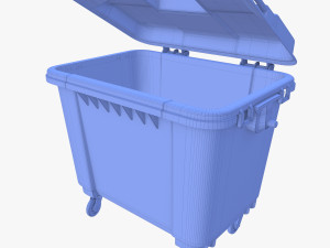Dumpster v4 weathered Modelo 3D
