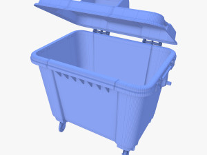 Dumpster v4 weathered Modelo 3D