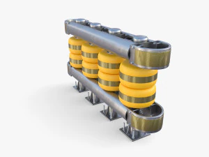 Barriera scorrevole piastrellabile v1 Modello 3D