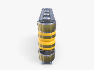 Barriera scorrevole piastrellabile v1 Modello 3D