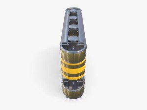 Barriera scorrevole piastrellabile v2 Modello 3D