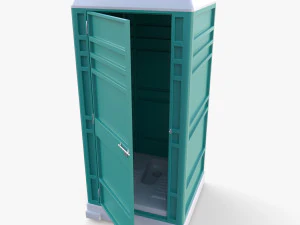 휴대용 화장실 v2 3D 모델