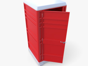 Portable toilet v3 3D 모델