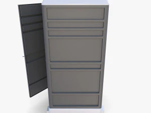 Portable toilet v4 3D Model