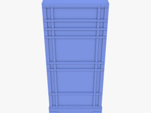 Portable toilet v4 3D 模型