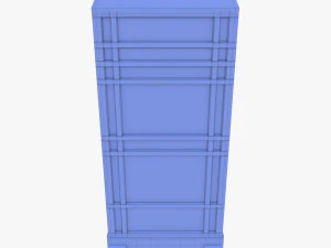 Portable toilet v4 3D Model