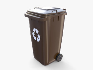 Trash can v11 3D Model