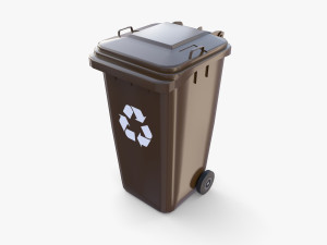 Trash can v11 Model 3D
