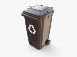 Trash can v11 3D Model