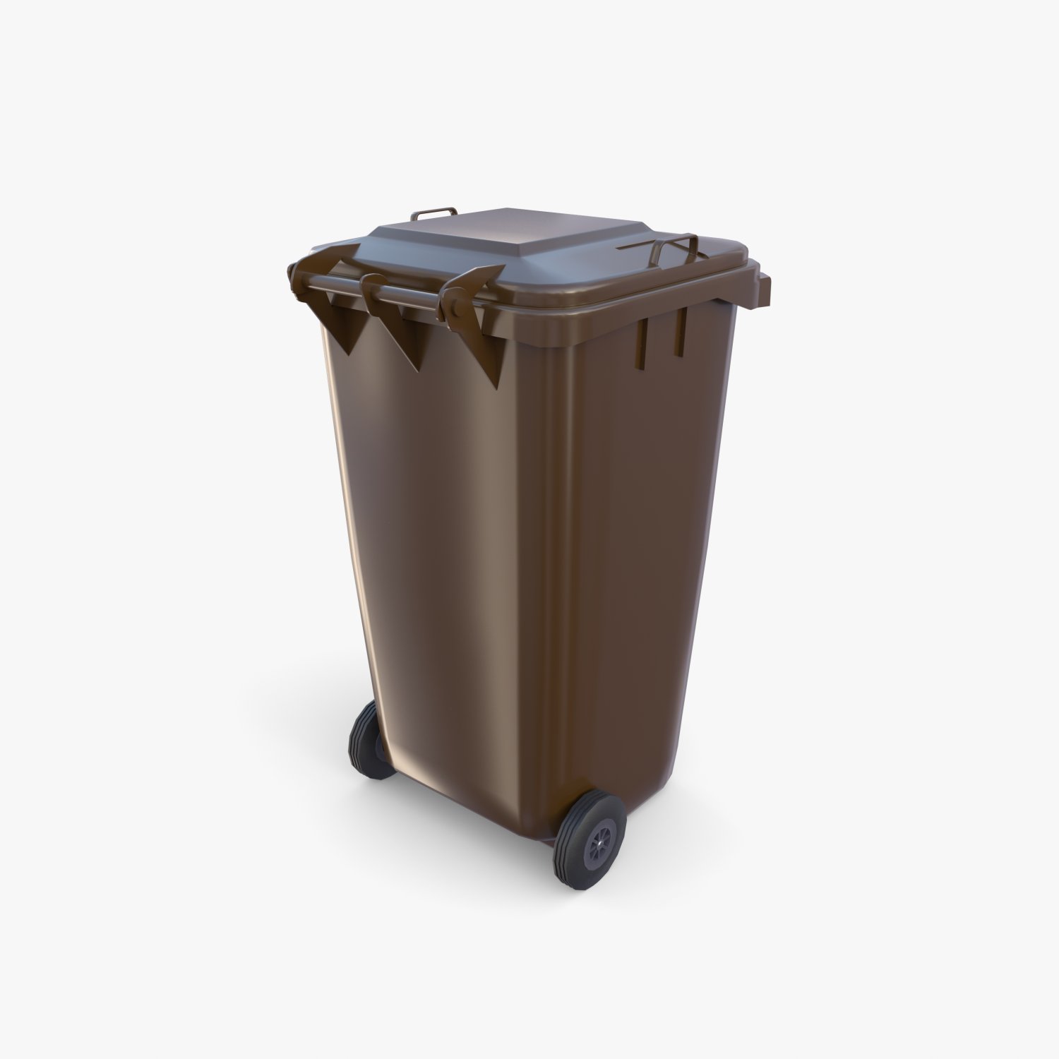 Trash can v1 3D Model in Parts 3DExport