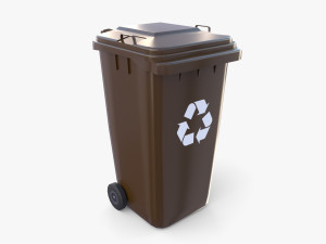 Trash can v11 Model 3D