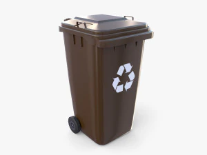 Trash can v11 3D Model