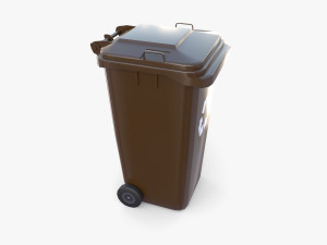 Trash can v11 Model 3D
