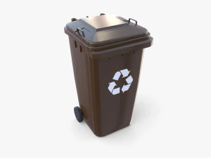 Trash can v11 3D Model
